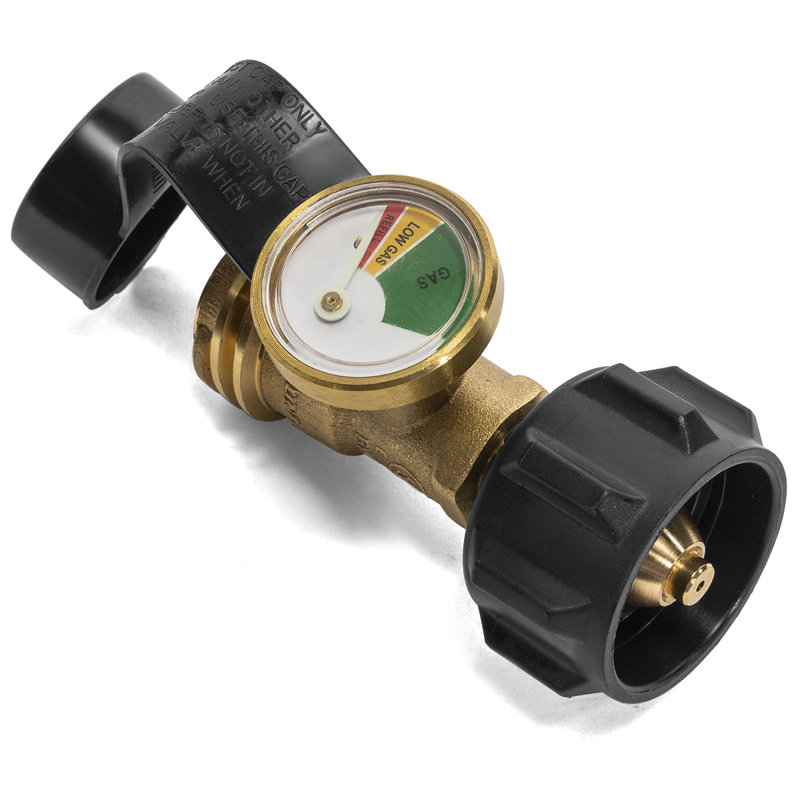 Barton Universal Propane Tank Gauge Level Indicator Leak Detector Gas Pressure Meter For Rv